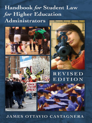 cover image of Handbook for Student Law for Higher Education Administrators